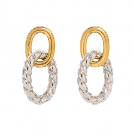 Modern Twist Earrings