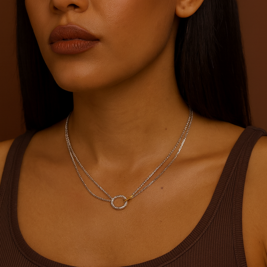 Modern Twist Necklace