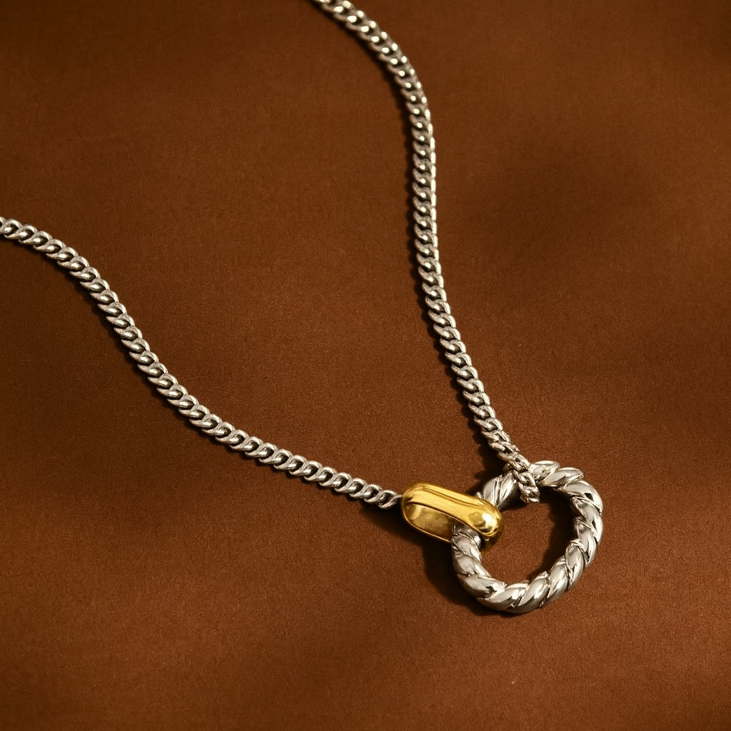 Modern Twist Necklace