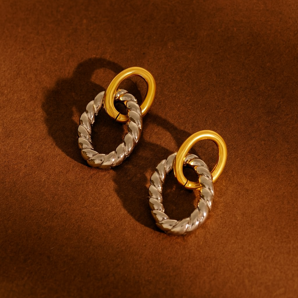 Modern Twist Earrings