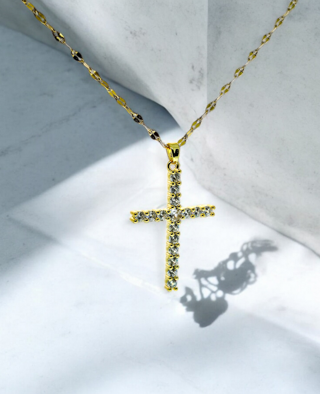 Radiant Faith Cross Pendant