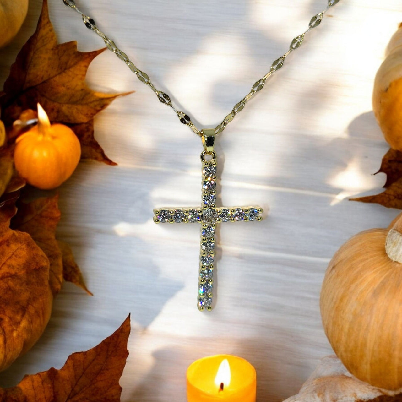 Radiant Faith Cross Pendant