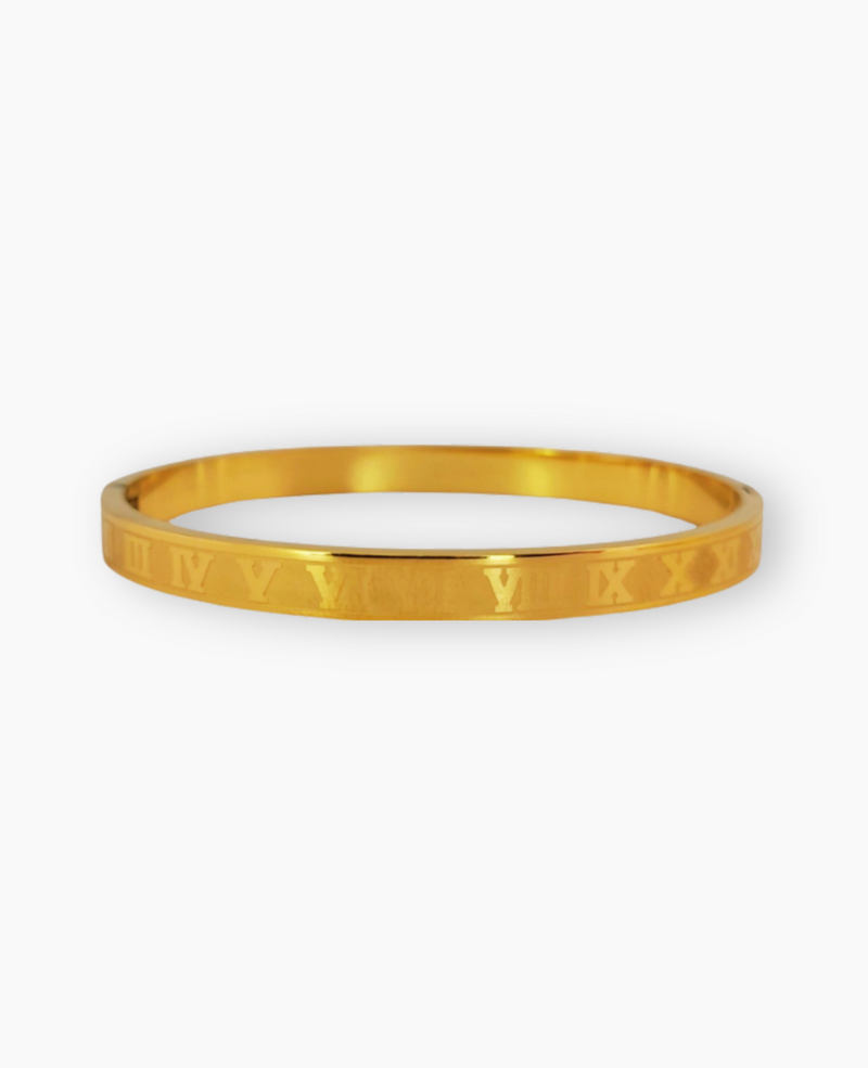 Roman Numeral Bangle