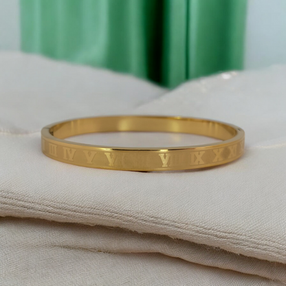 Roman Numeral Bangle