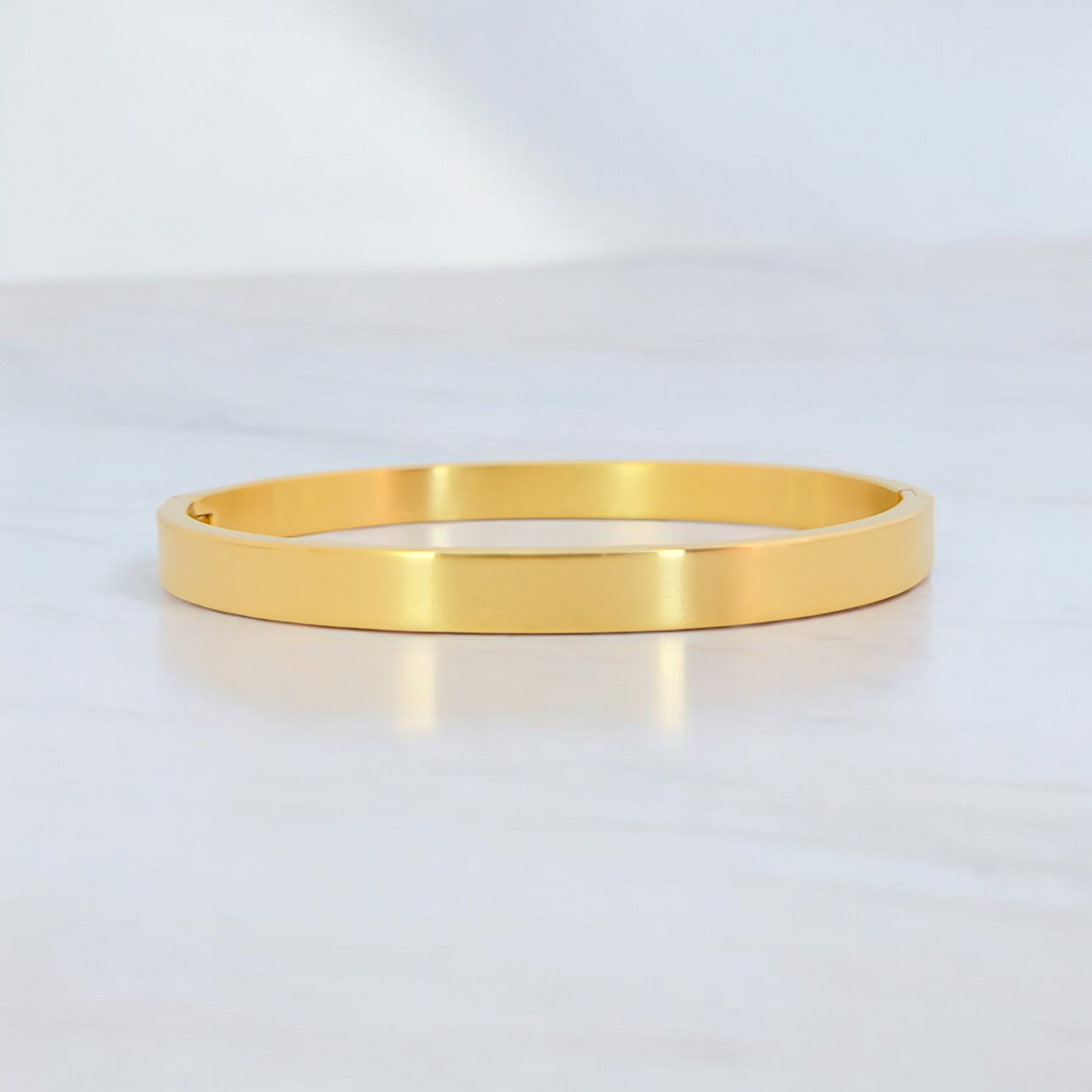 Satin Polished Bangle