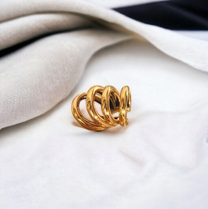 Spiral Twist Ear Cuff