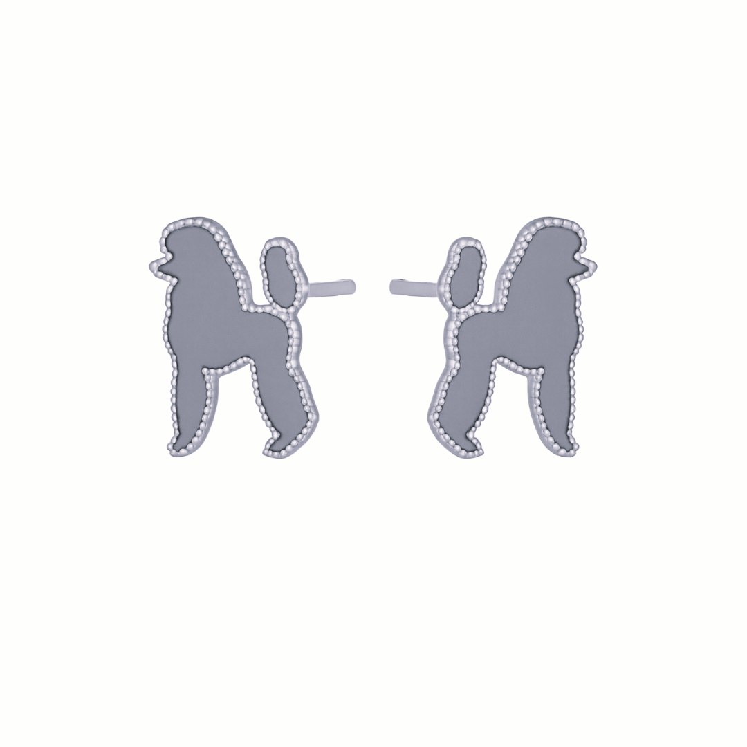 Prestige Poodle Earrings