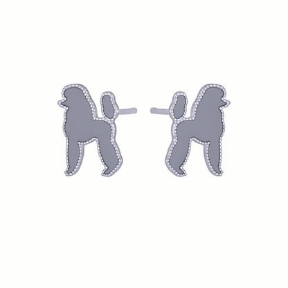 Prestige Poodle Earrings