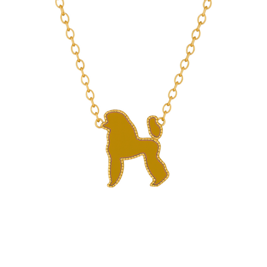 Prestige Poodle Necklace (Gold)
