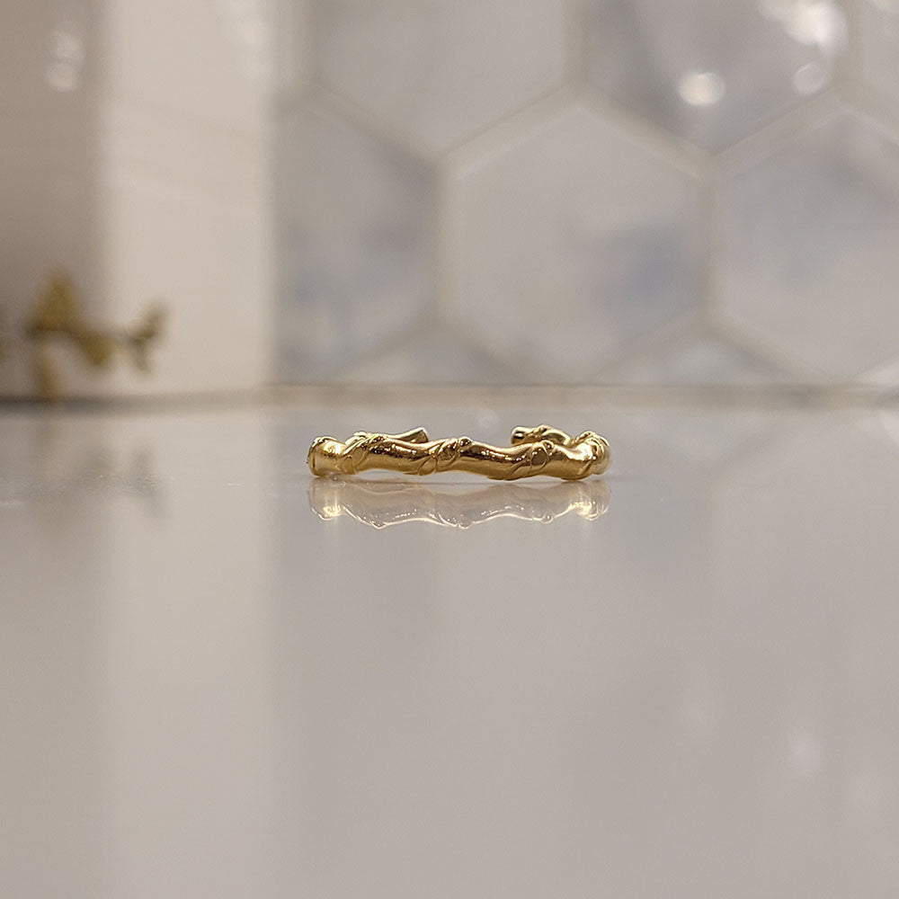 Veronica Open Gold Ring