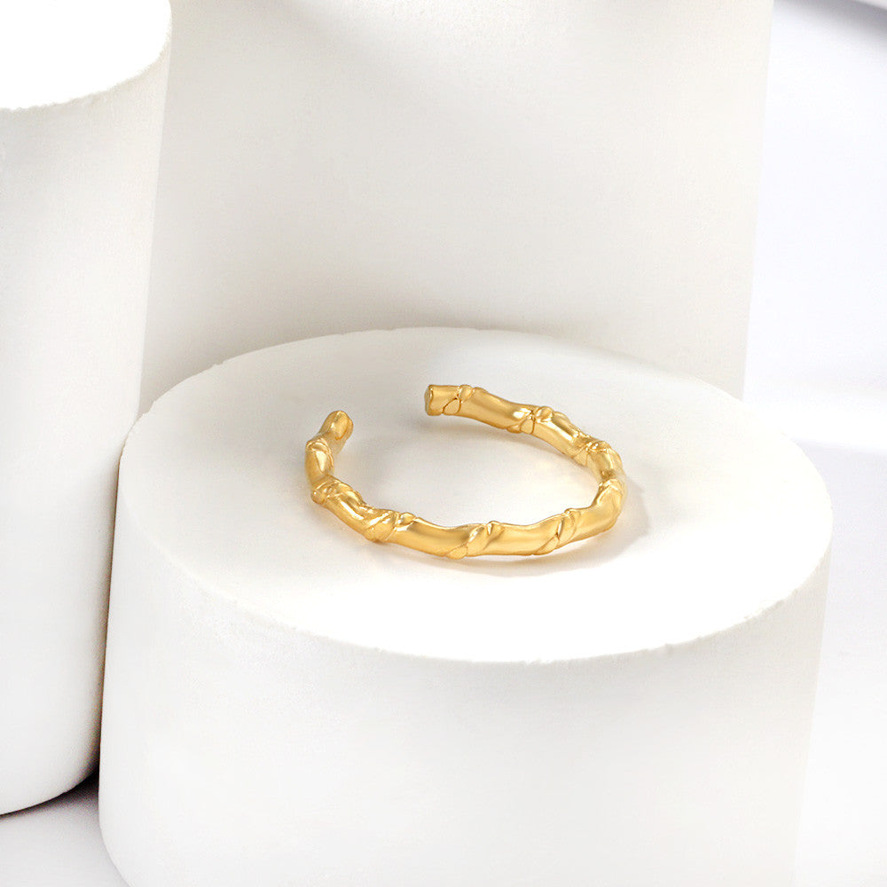 Veronica Open Gold Ring