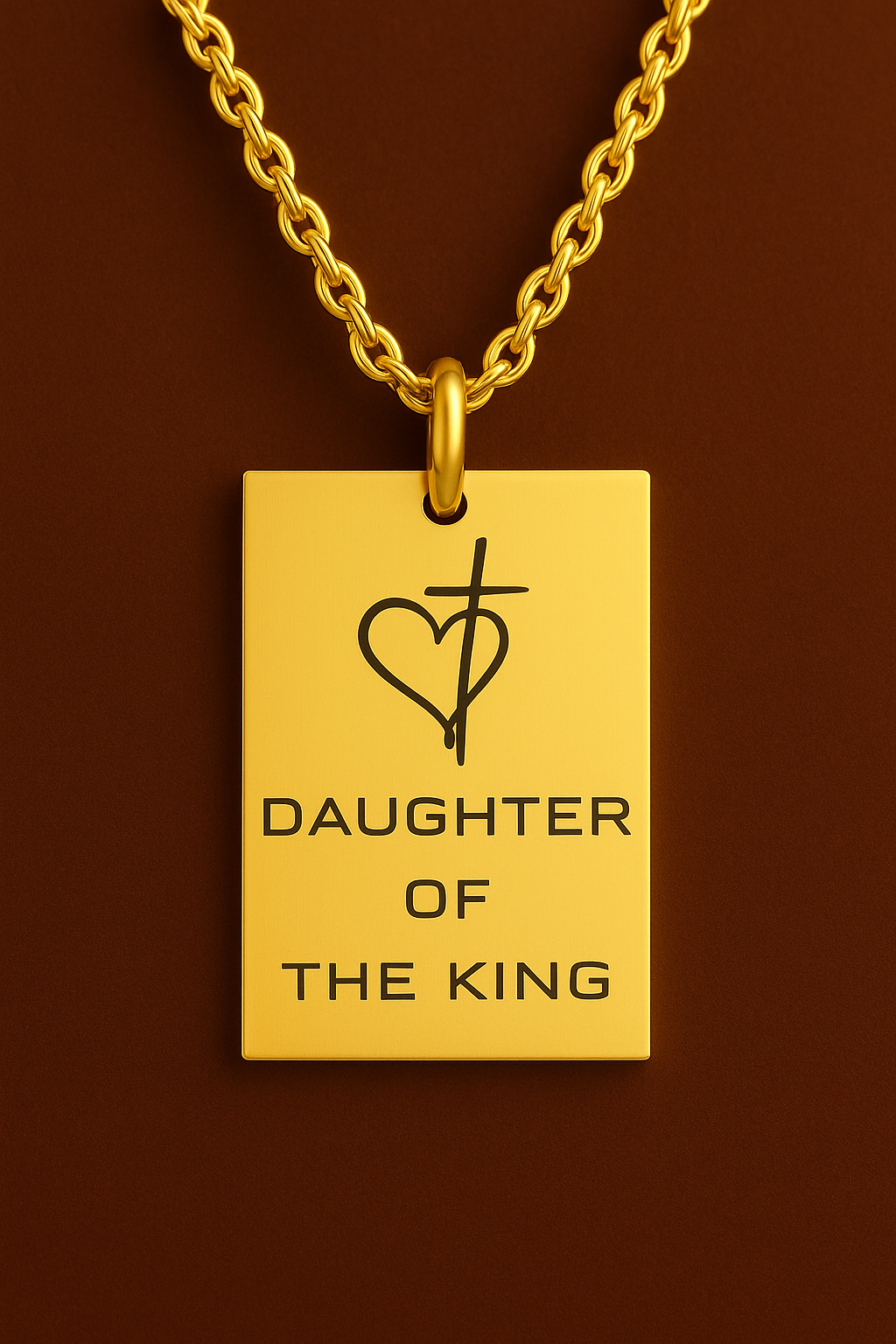“Daughter of the King” Identity Pendant