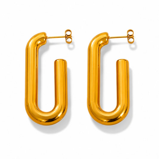 Sienna U Hoops — Medium