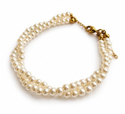 Executive Pearl Twist Bracelet