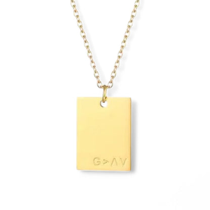 G>AV Gold Necklace