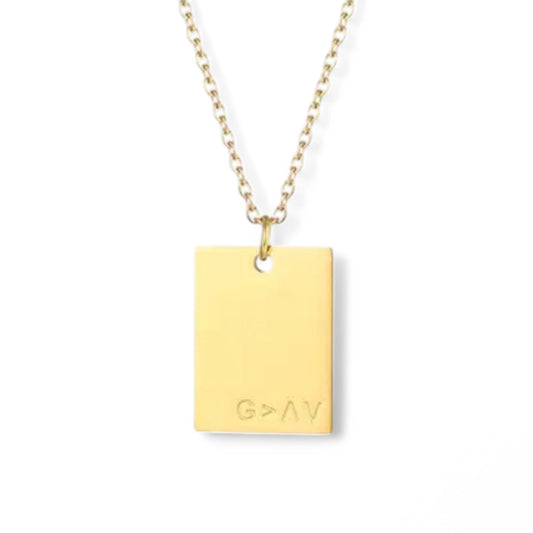 G>AV Gold Necklace