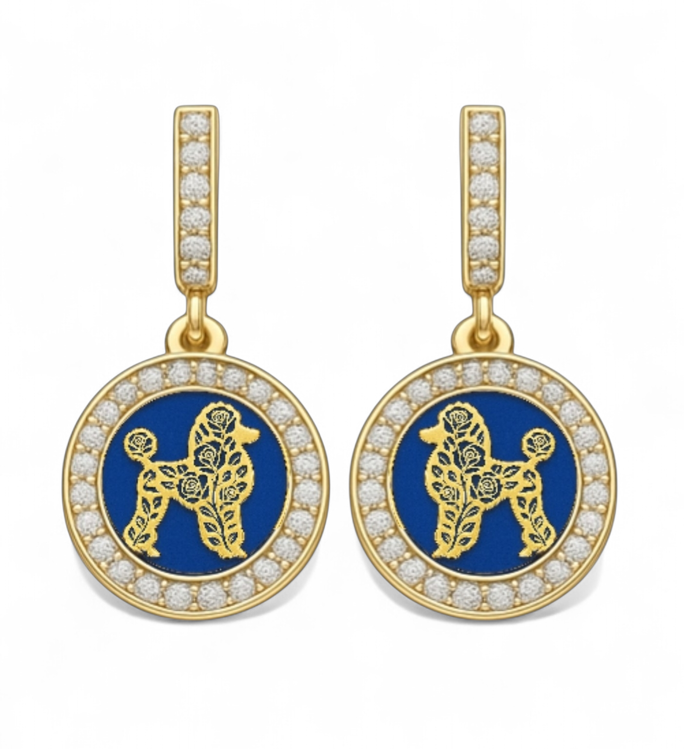 Golden Elegance Earring & Necklace Set