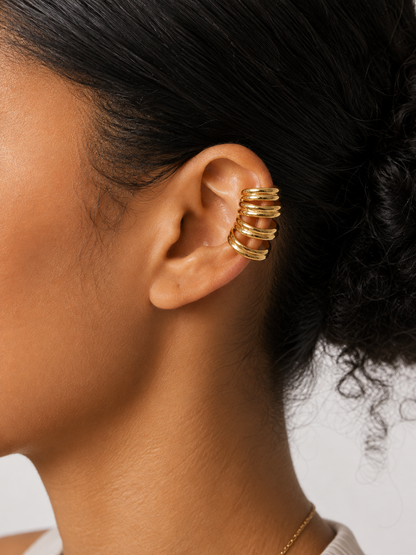 Spiral Twist Ear Cuff