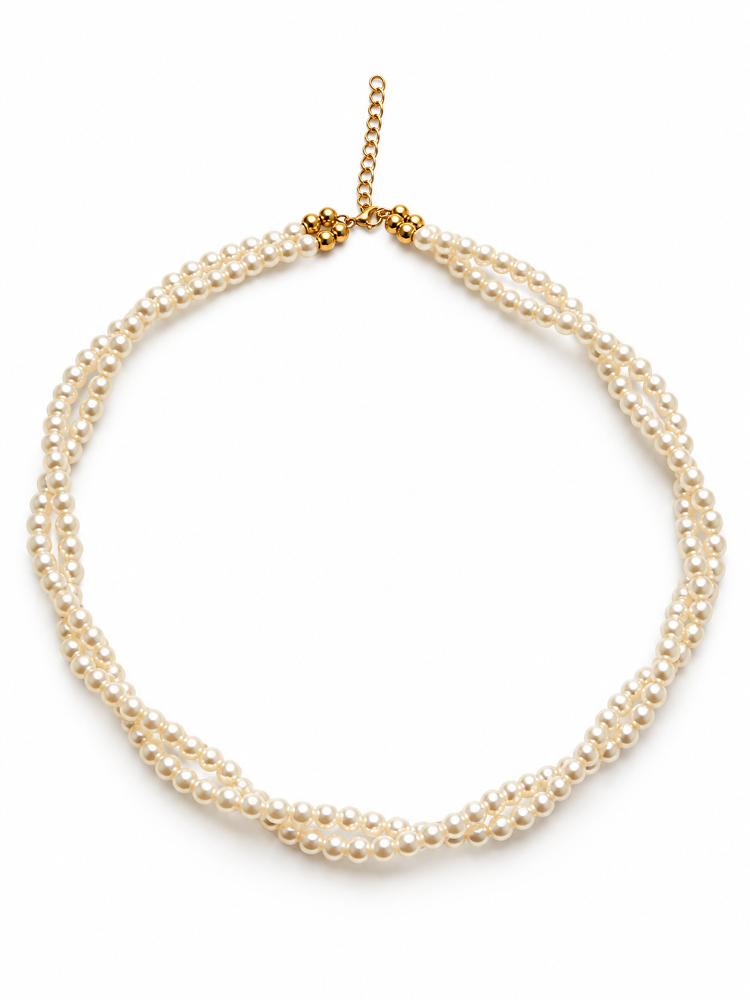 Executive Pearl Twist Necklace