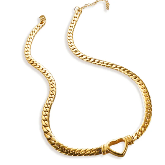 Heart Chain Necklace