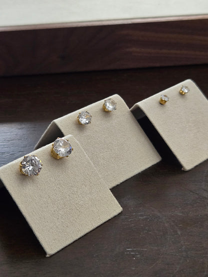 Classic CZ Studs