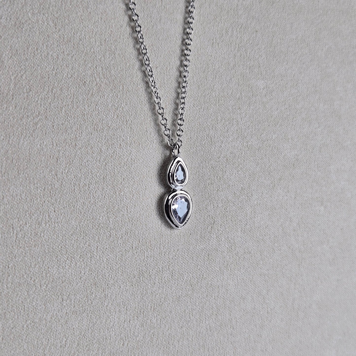 Crystal Harmony Drop Pendant