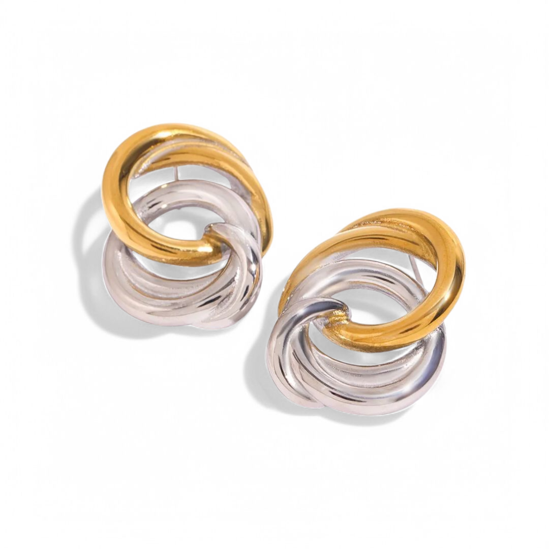 Tangled Grace Hoops