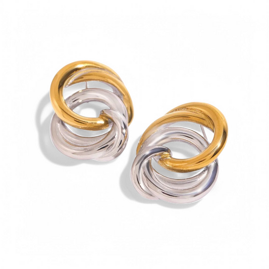 Tangled Grace Hoops