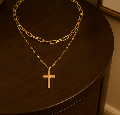 Crossroads Layered Necklace
