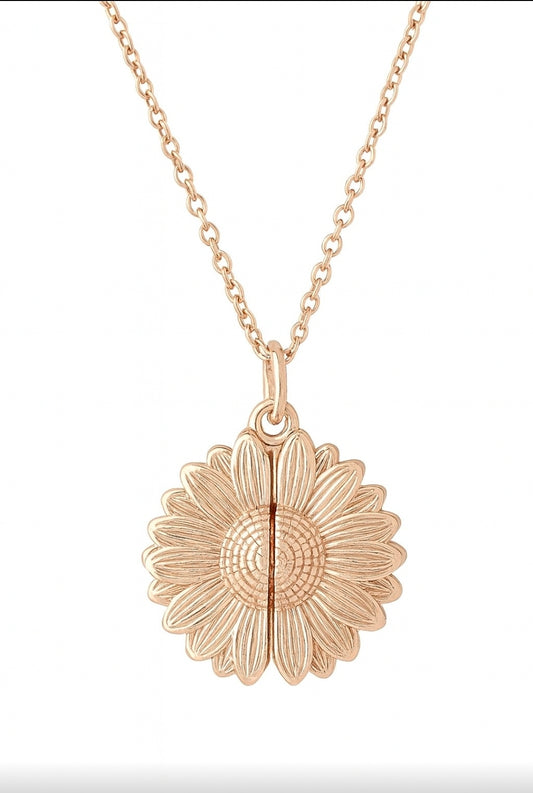 The Bloom Within Sunflower Locket