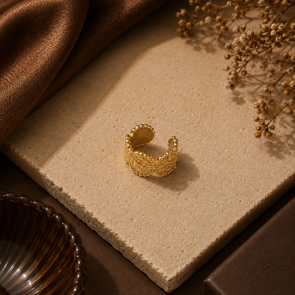 Vintage Textured Ear Cuff