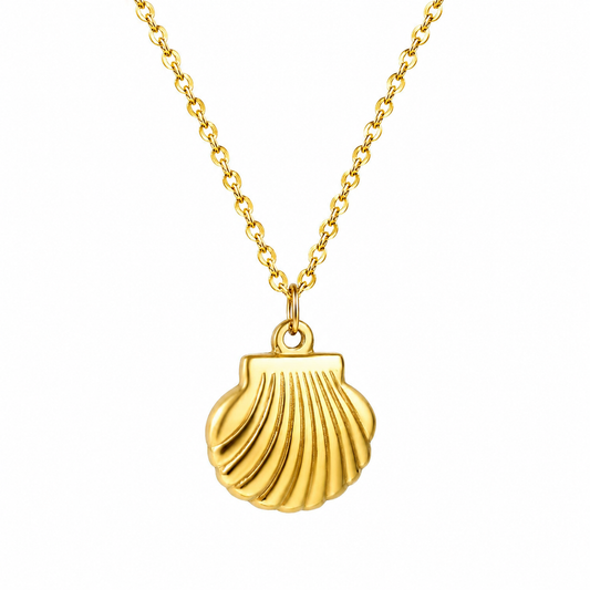 Seashell Gold Necklace