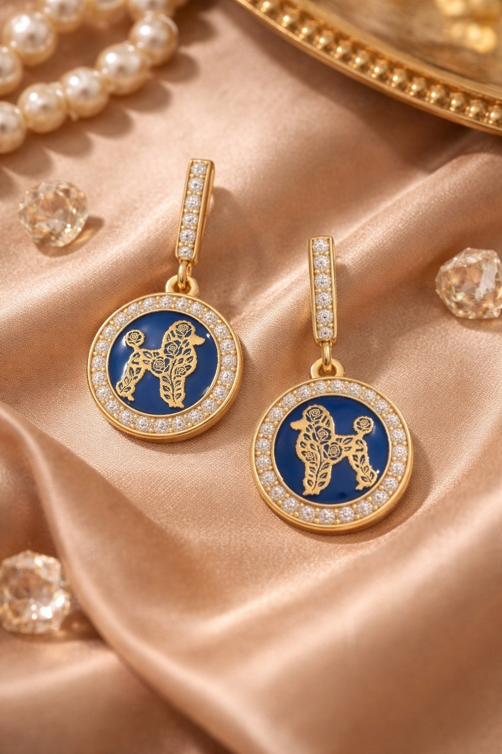 Golden Elegance Earring & Necklace Set