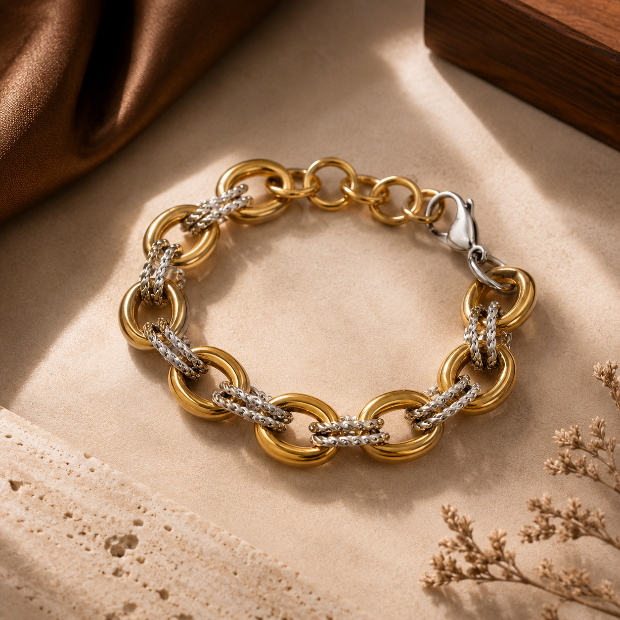 Twist Links Bracelet
