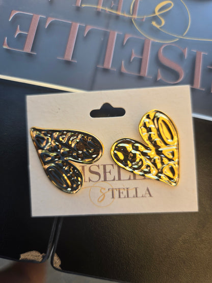 Avant-Garden Heart Earrings