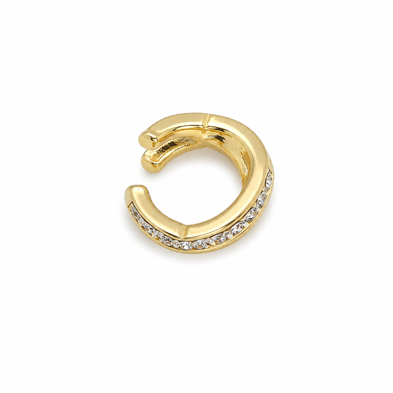 Crystal Bypass Ear Cuff