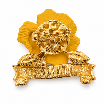 Notable Northeastern Region Rose Brooch Pin