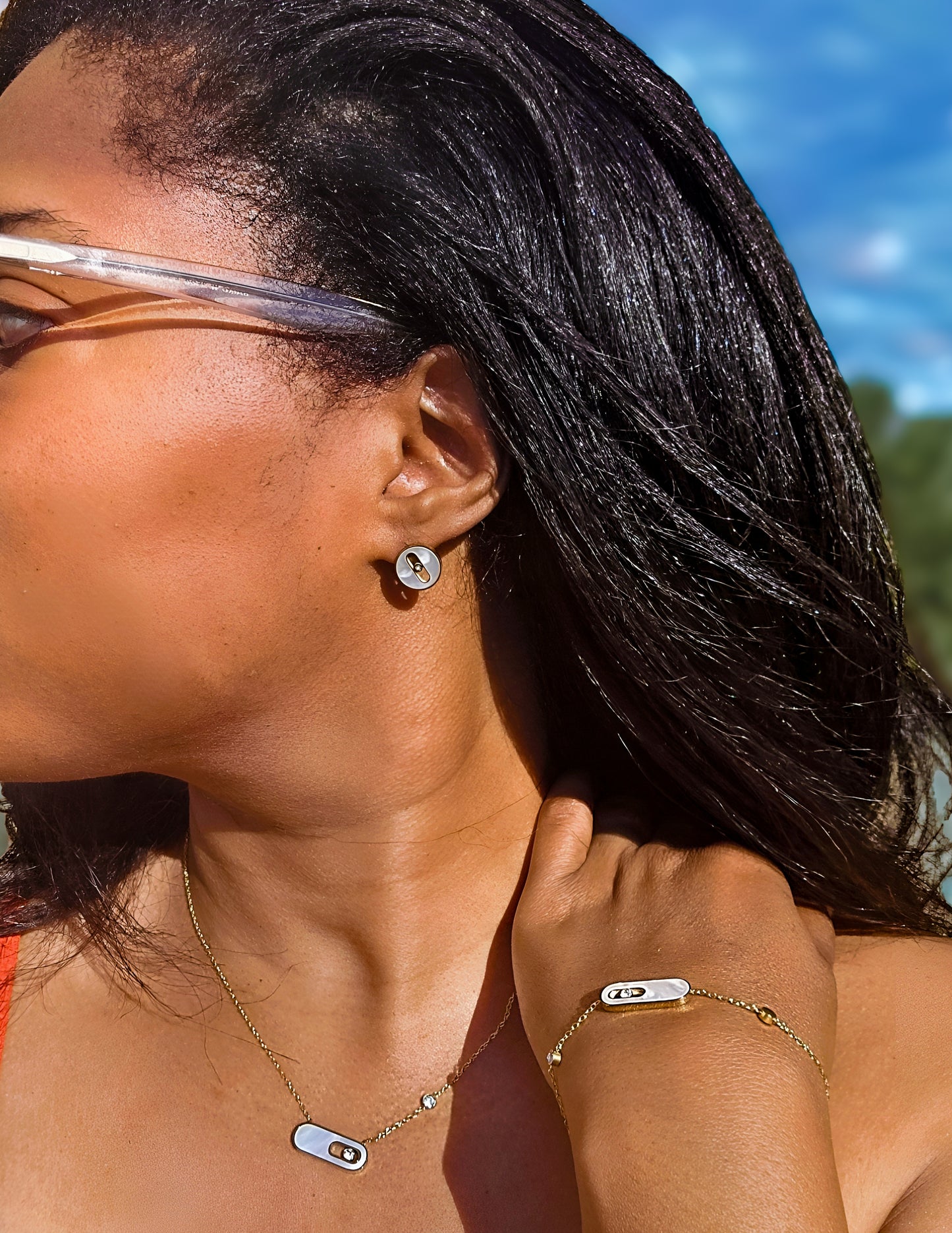 Origin Button Bracelet