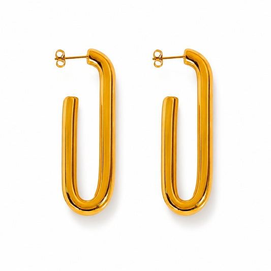 Sienna U Hoops — Large