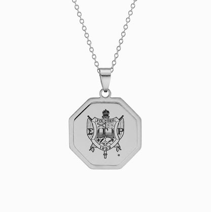 Heritage Crest Pendant Necklace