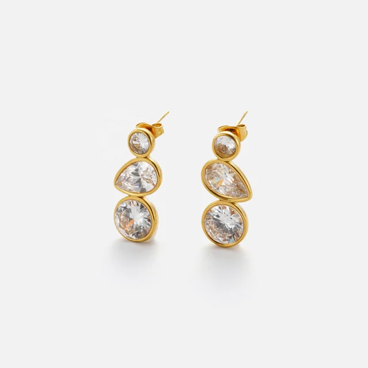 Trinity Sparkle Earrings