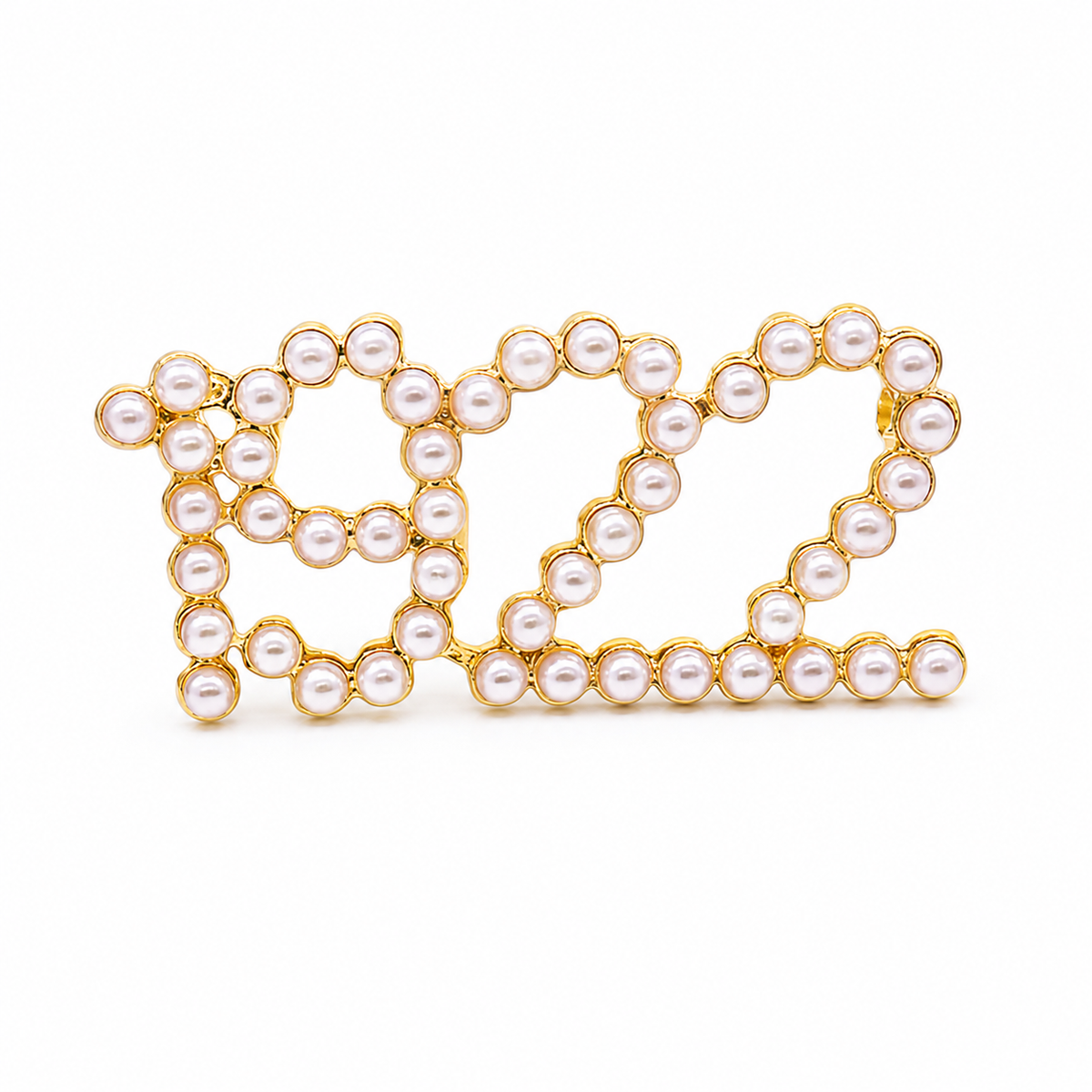 1922 Signature Pearl Brooch