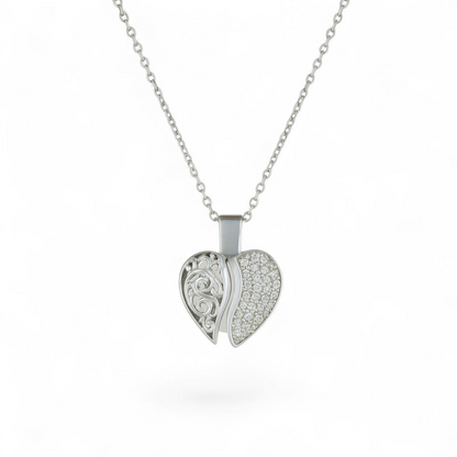The Forever Winged Heart Locket