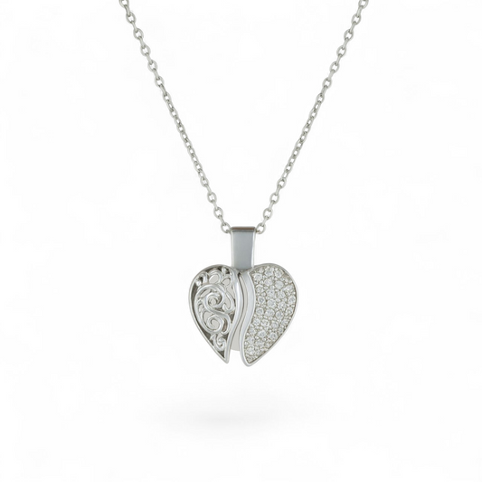 The Forever Winged Heart Locket
