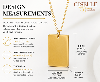 Customizable Pendant