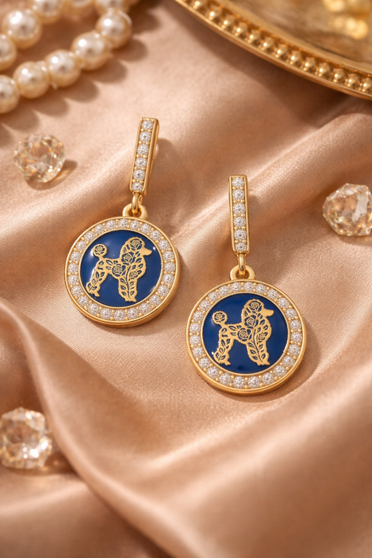 Golden Elegance Huggie Earrings