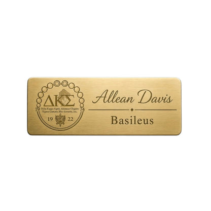 Signature Leadership Name Badge - Custom Order