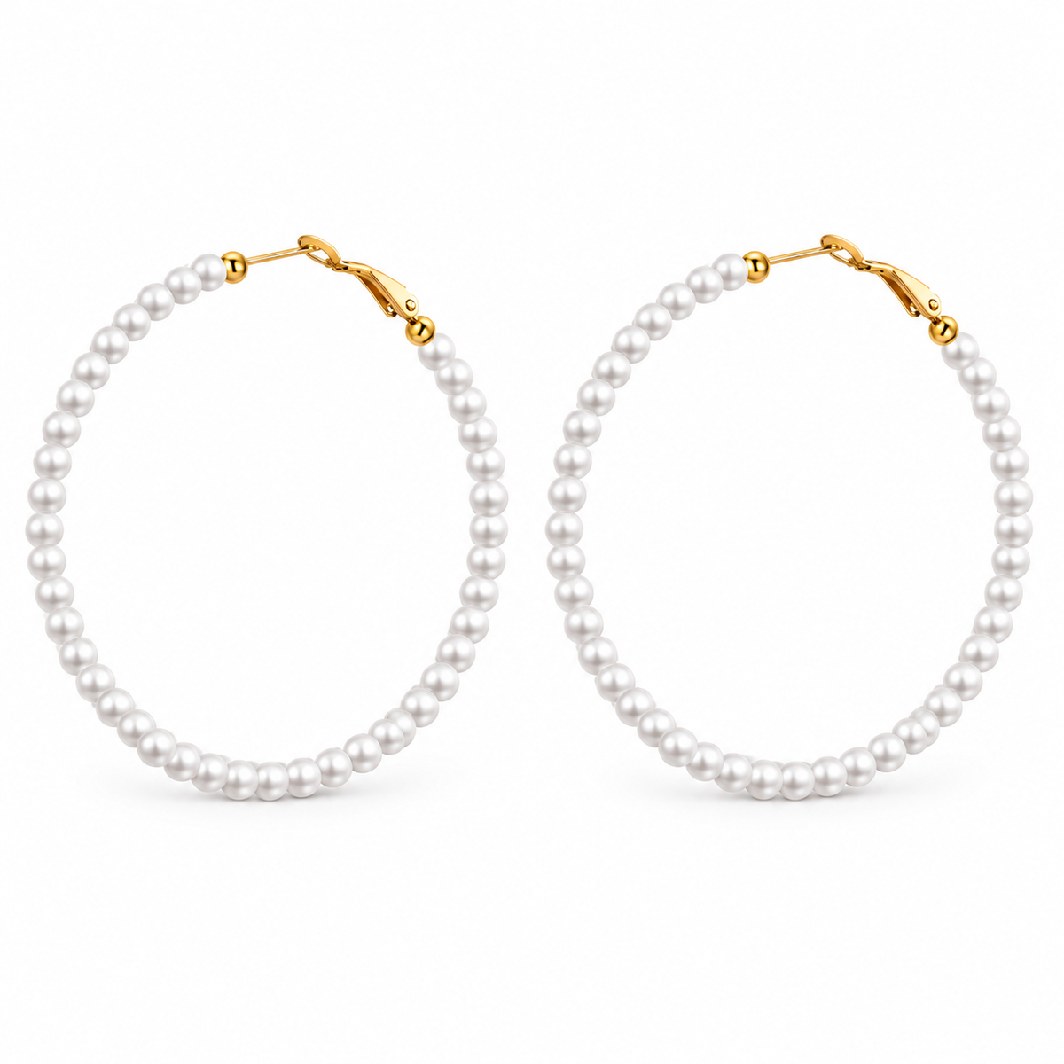 Pearl Strand Hoops