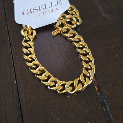 Golden Link Bold Bracelet
