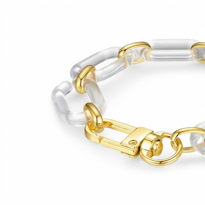 Frosted Link Bracelet